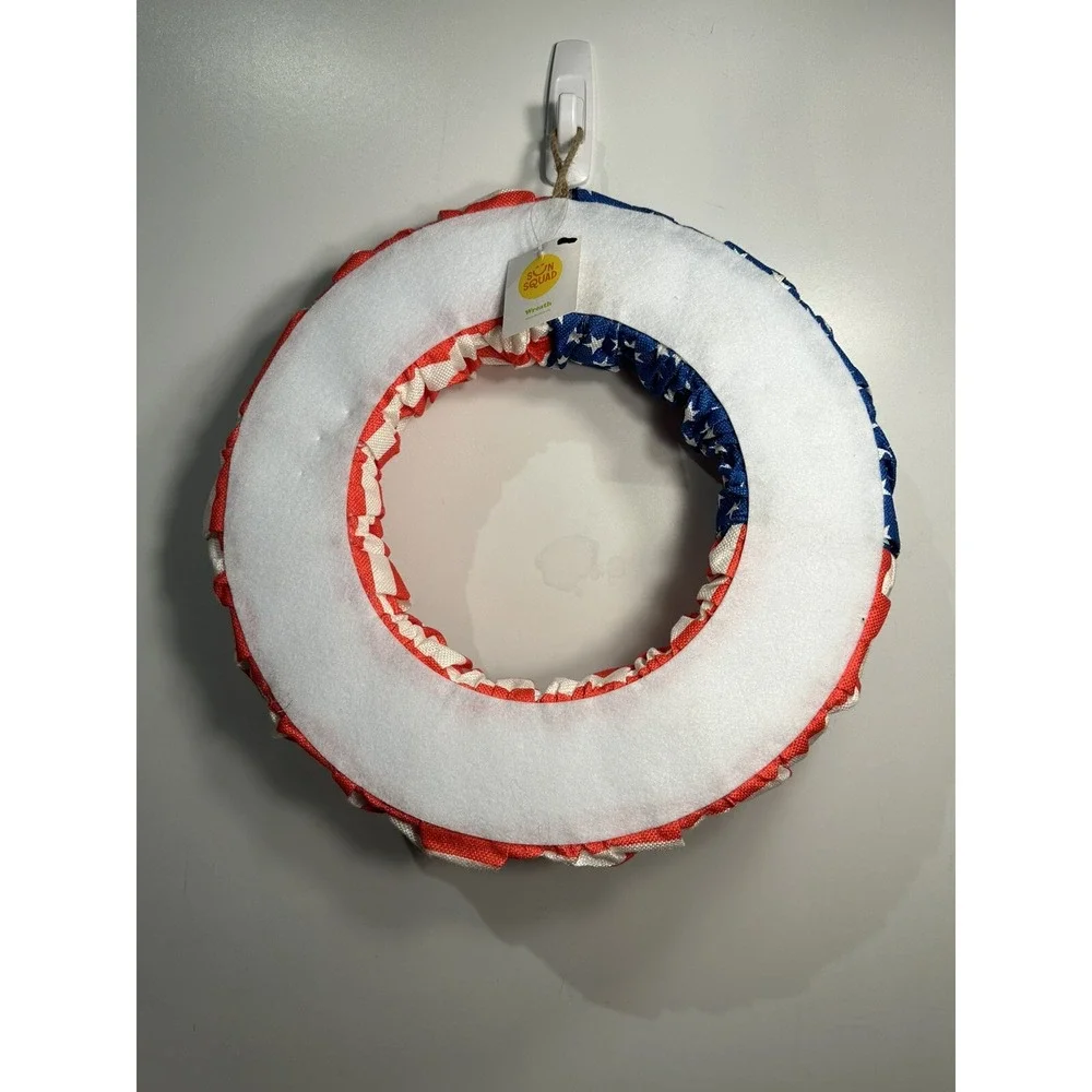 sun squad 16.5 inch American flag wreath